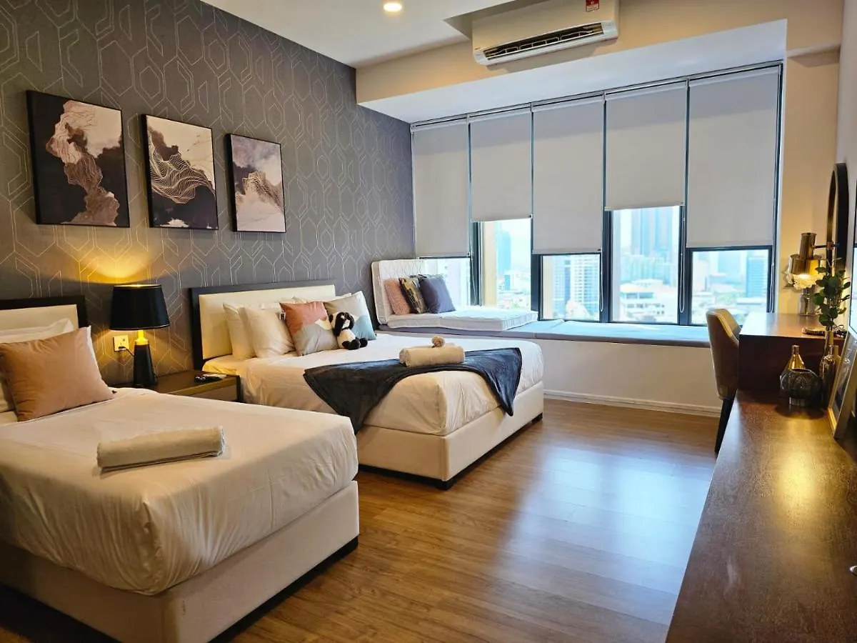 Luxurious Ceylonz Suite Near Bukit Bintang 4Pax Kuala Lumpur Apartamento